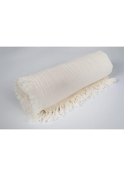 Müslin Bebek Battaniyesi, Erkek & Kız Bebekler Için Nefes Alabilen Cilt Dostu Bebek ve Çocuk BATTANIYESI,,%100 Pamuk, 4 Katlı Organik Bebek Battaniyesi 110”X 110” (Ekru) fiyatları