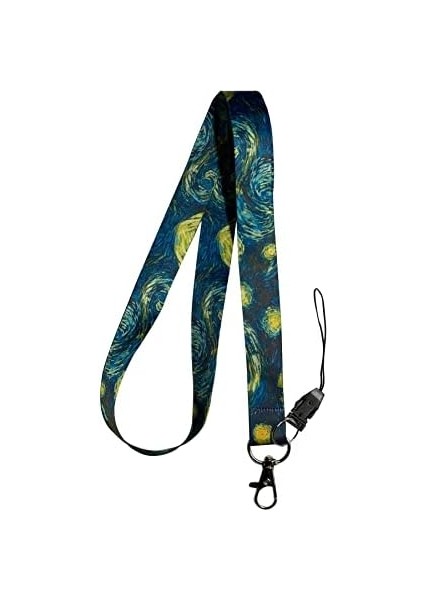 Van Gogh Yıldızlı Geceler Boyun Ipi ve Telefon Askısı fiyatları