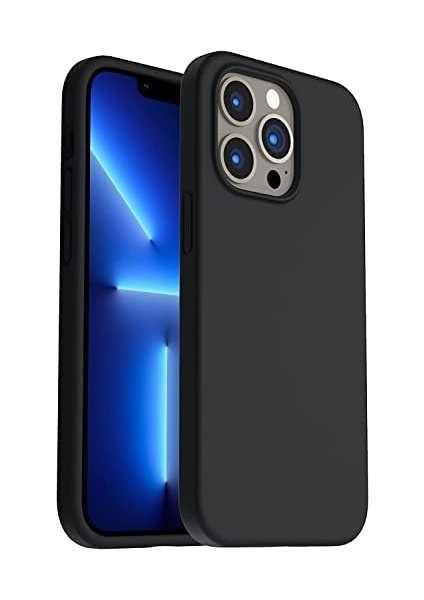 13 Pro Max Kılıf 6.7 ile Uyumlu, Sıvı Silikon 3 Katmanlı Tam Kaplamalı Yumuşak Jel Kauçuk Kılıf Kapak, (Siyah, 6.7 Inç) fiyatları