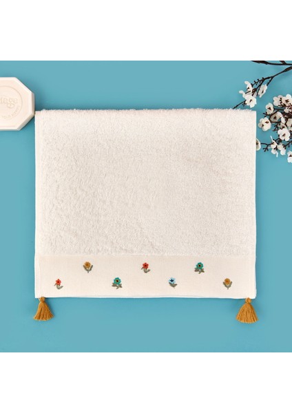 Soft Erbo El Havlusu - Ekru - 30X50 cm