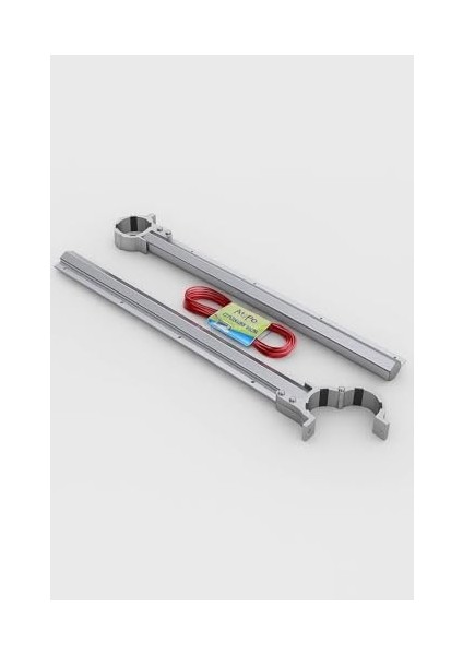 Balkon Çamaşır Kurutmalığı,, Yuvarlak, Sabit, 6 m Kaplamalı Ip Dahil fiyatları