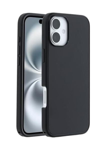 Symmetry Serisi 16 Plus Uyumlu Magsafe Kılıf, Darbeye ve Düşmeye Karşı Koruyucu Ince Koruyucu - Siyah modelleri