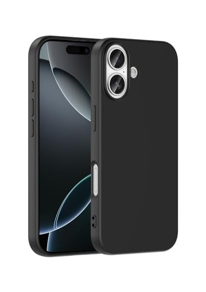 17 Ile Uyumlu Kılıf Z-Mara Lansman Vieri Tam Koruma Arka Kapak Kamera Koruma Çıkıntılı Pürüzsüz Yüzey Siyah fiyatları