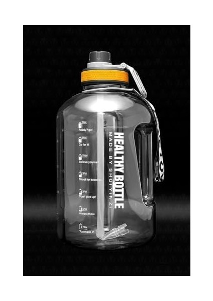 Winta Motivasyonlu Sporcu Su Matarası 2,2 Lt - Siyah fiyatları