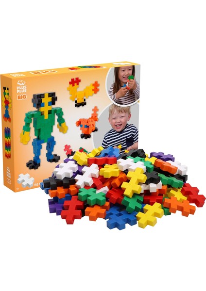 52324 9603272 Ingenious Yapı Oyuncağı, Açık Oyun Büyük Temel Karışımı, Yapı Taşları Seti, 150 Parça, Çok Renkli
