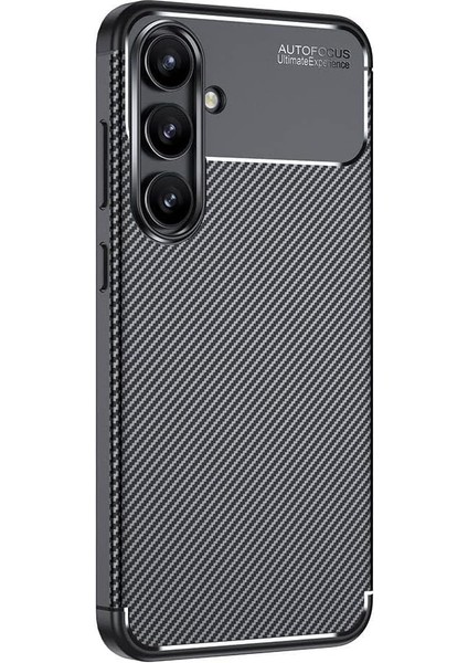 ile Uyumlu S24 Fe Kılıf Negro Silikon Kapak Siyah