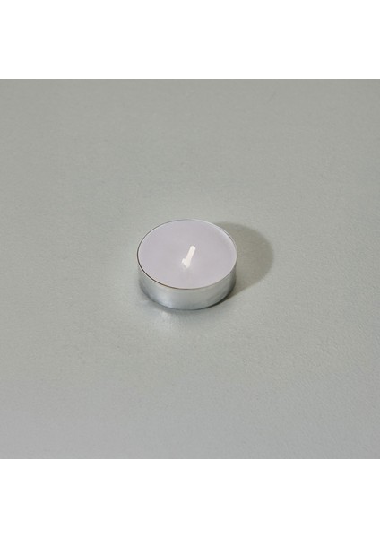 25'li Tealight Mum - Gri - 3,8 cm modelleri