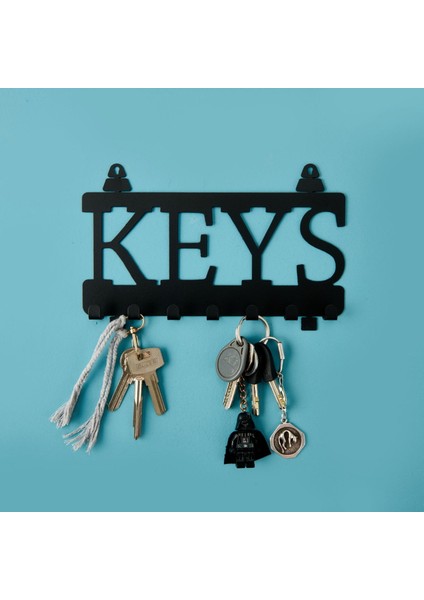 Deco Keys Anahtarlık - Siyah - 22X10 cm fiyatları