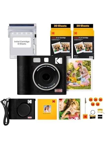 Mini Shot 3 Era Siyah 3x3 + 60 Yaprak + Aksesuar Kiti fiyatları