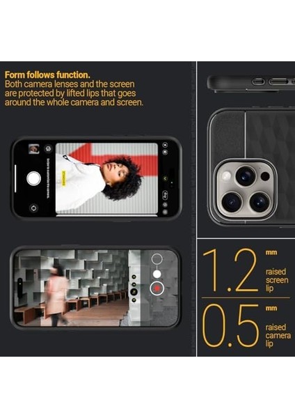 15 Pro ile Uyumlu Kılıf Parallax Mag Magsafe Özellikli - ACS06749 fiyatları