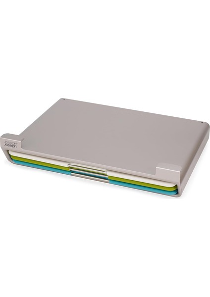 Folio Slim 3 Parçalı Raf Altı Doğrama Tahtası Seti, Çok Renkli