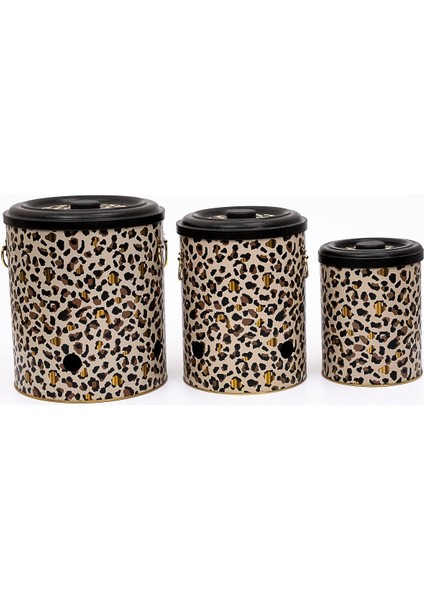 Patates Soğan Kovası - Sebzelik - Patates Soğanlık Sepeti Sarımsaklık 3lü Set, Leo (Leo)