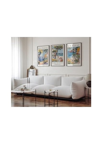 3&apos;lü Çerçevesiz Poster, Modern Dekoratif Çerçevesiz Poster, Tablo, 3, 50 x 70 fiyatları