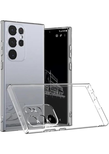 Galaxy S24 Ultra Şeffaf Slim Tpu Saydam Kılıf