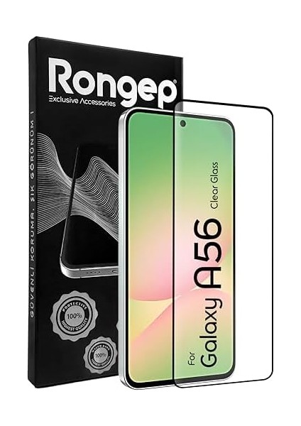 A56 Için Ekran -Static Temperli Cam 9h Sertliğinde Ekranı Kaplayan Görüntü Kalitesini ve Dokunmatiği Etkilemeyen Darbelere ve Çizilmeye Karşı Premium Koruma fiyatları