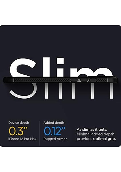 12 / 12 Pro ile Uyumlu Kılıf Rugged Armor - ACS01700 fiyatları