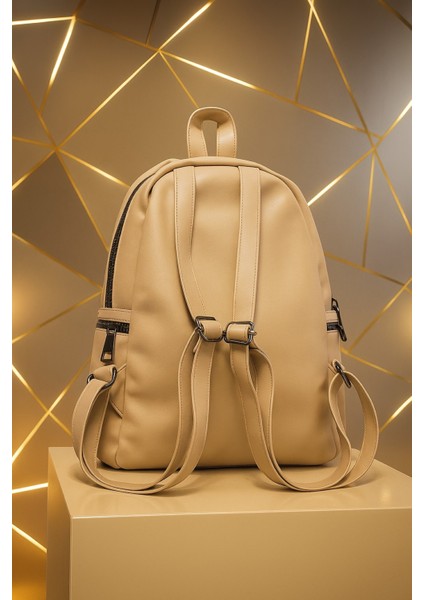 Donna Model Sırt Çantası-Yıkama Suni Deri