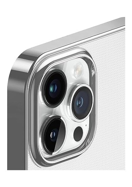 Labs Buff 15 Pro Max ile Uyumlu Magsafe Uyumlu Slim Fit Kılıf Kablosuz Şarj Destekleyen Sararmaya Karşı Korumalı Kapak (Gümüş Rengi) modelleri