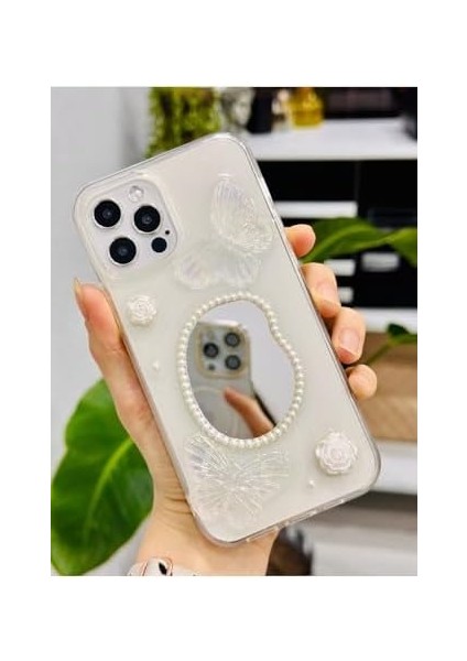 Go Aksesuar 12 ve 12 Pro ile Uyumlu Aynalı Darbe Önleyici Kamera Korumalı Silikon Kılıf modelleri