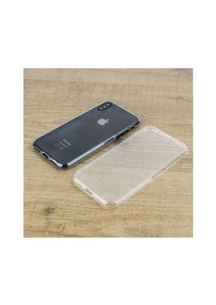 x 360 Uyumlu Kılıf Silikon Şeffaf Ön Arka Kmp modelleri