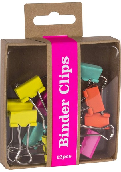 Diger Renkli Kıskaç Mini 12 Adet