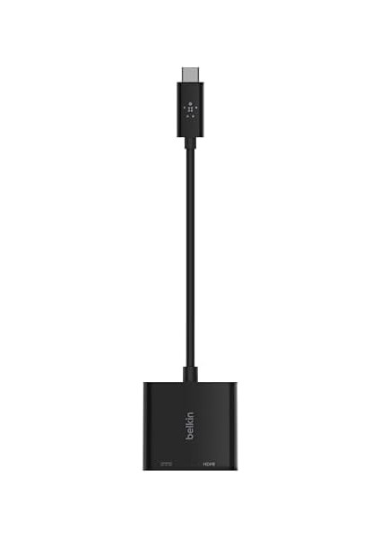 Usb-C-Hdmı Şarj Cihazı AVC002BTBK,4K UHD Videoyu, Bağlı Cihazlar Için 60 W’a Kadar Doğrudan Iletim Gücünü Destekler, Pro HDMI modelleri