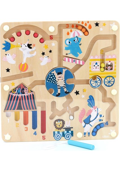 Circus Maze By Michelle Manyetik Sirk Labirenti