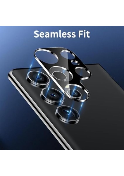 S25 Ultra Uyumlu Kamera Lens Temperli Cam Kamera 9h Sertlik Hd Şeffaf Kamera Lens Kapağı Cam Film fiyatları