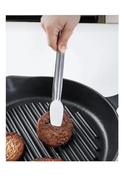 Mangal Maşası, Paslanmaz Çelik, Klasik Köfte ve Için,barbekü Maşa Paslanmaz Çelik Servis Maşası Cafe Restoran Restaraunt (30 Cm) fiyatları