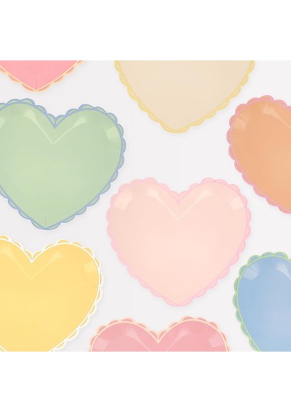 - Pastel Ton Kalp Tabaklar (L) (8&apos;li)