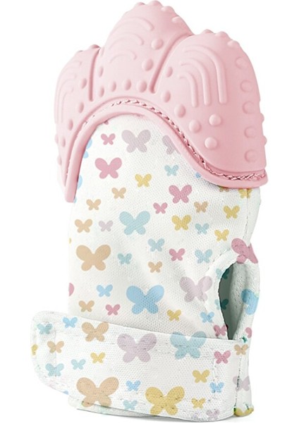 Diş Kaşıyıcı Eldiven Pembe 1 Adet