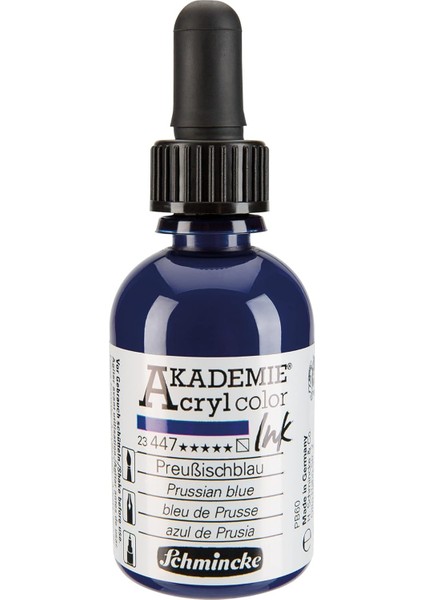 Akademie Akrilik Mürekkep 50 ml 447 Prussian
