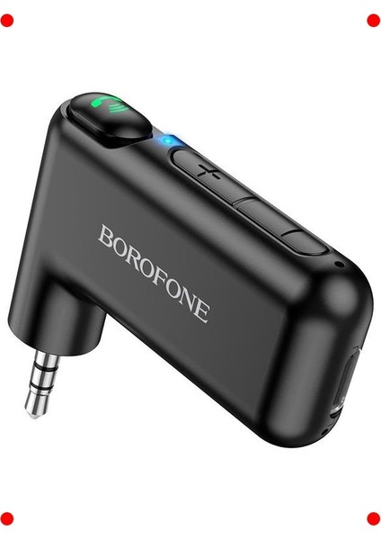 Bluetooth 5.3 Aux Araç Ses Adaptörü - Kablosuz Müzik Kiti