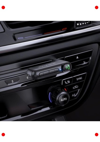 Bluetooth 5.3 Aux Araç Ses Adaptörü - Kablosuz Müzik Kiti fiyatları