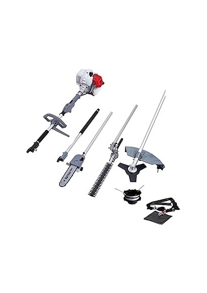 Ibkh 33-1, Benzin Motorlu Çok Amaçlı Bahçe Seti (Tırpan+Testere+Çit Kesme +Kenar Kesme), 1.2 Hp.