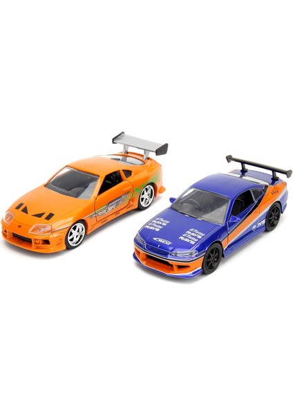 & Furious Series 2001 Silvia S15 & Supra 1:32