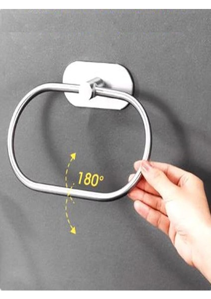 Kendinden Yapışkanlı Yuvarlak Havluluk Krom fiyatları