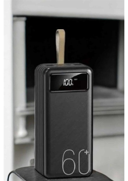 Powerbank 60.000 Mah 4 Portlu Uzun Şarj Süreli Dijital Göstergeli modelleri