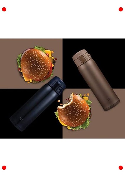 Termos Bardak Matara 0.60 Litre - Siyah modelleri