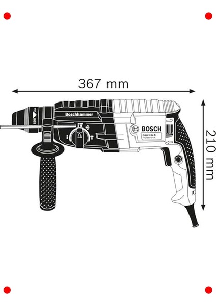 Profesyonel Kırıcı Delici, 790W, 2.7j Darbe Gücü fiyatları