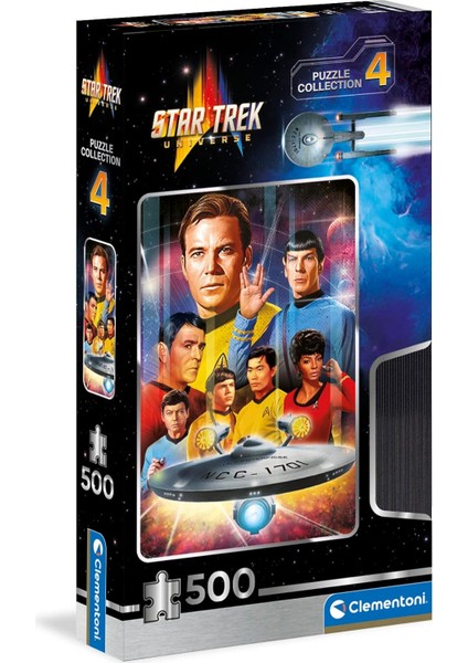 - 35143 - Yapboz Star Trek, 14 Yaşındaki Yetişkinler ve Çocuklar Için, 500 Parça, Tüm Aile Için Beceri Oyunu