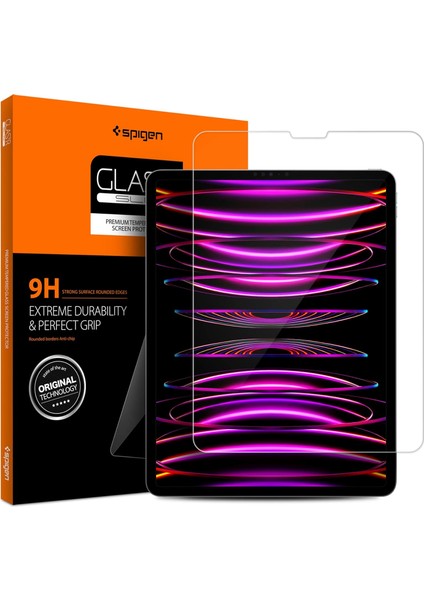 iPad Pro 12.9&apos;&apos; (2022 / 2021 / 2020 / 2018) ile Uyumlu Cam Ekran Koruyucu Glas.tr Slim Hd - 068GL25594