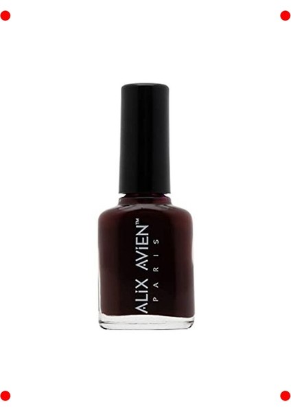 Bordo Renk Hızlı Kuruyan Oje - Uzun Süreli Kalıcılık