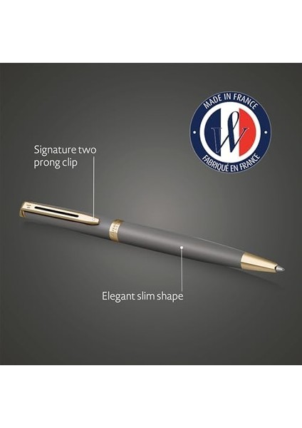 Hemisphere 25 Metalik Gri Gt Tükenmez modelleri