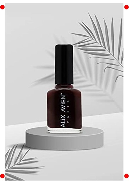 Bordo Renk Hızlı Kuruyan Oje - Uzun Süreli Kalıcılık fiyatları