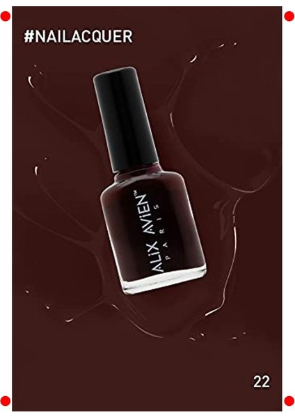 Bordo Renk Hızlı Kuruyan Oje - Uzun Süreli Kalıcılık modelleri