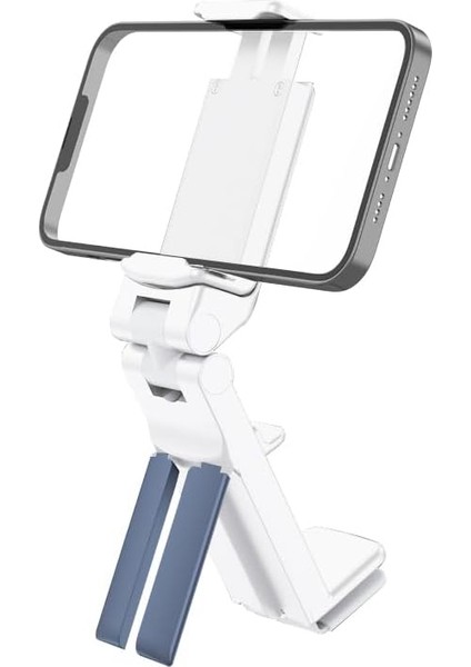 ve Andoid Telefonlar Için Çok Fonksiyonlu Çok Amaçlı Plastik Telefon Tutacağı (Beyaz)