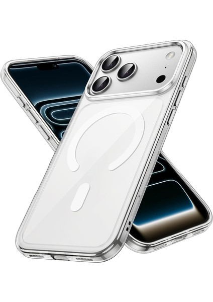 Telefon Kılıfı 17 Pro ile Uyumlu Telefon Kılıfı Şeffaf Kamera Korumalı ile Uyumlu Kılıf