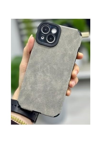 Go Aksesuar 14 ile Uyumlu Alcantara Tasarımlı Esnek Silikon Kılıf fiyatları