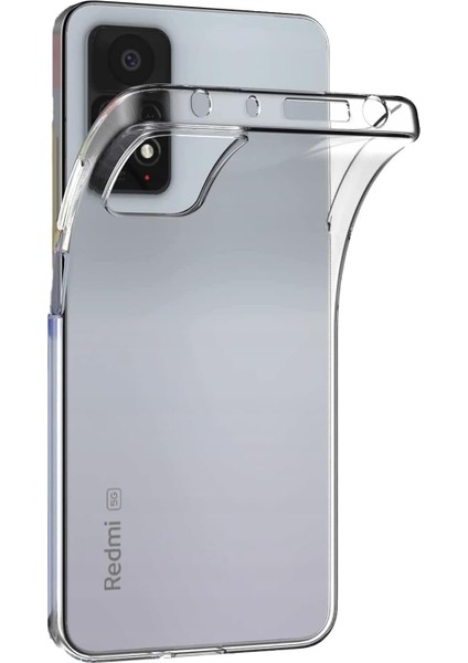 Kzy Iletişim 12 Pro 4g ile Uyumlu Kapak 1mm Süper Silikon Şeffaf Kılıf